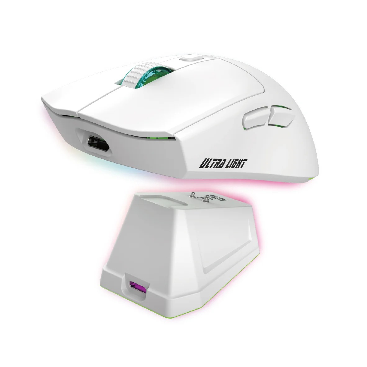 Darkrage SE2014 Beyaz Standllı 2.4Ghz + BT Gaming Oyuncu Mouse