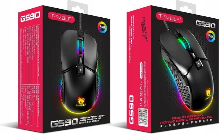 Sarftech G590 RGB Ledli 7200 Dpi Gaming Oyuncu Mouse